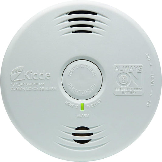 Kidde Smoke Detector Carbon Monoxide Alarm Voice Alerts 10-Year Battery ‎P3010CU