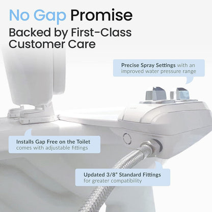 LUXE Bidet NEO 185 PLUS Bidet for Toilet - Universal fit